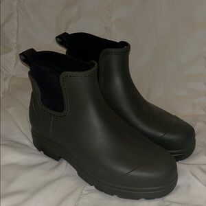 UGG Black Rubber Sole Boots
